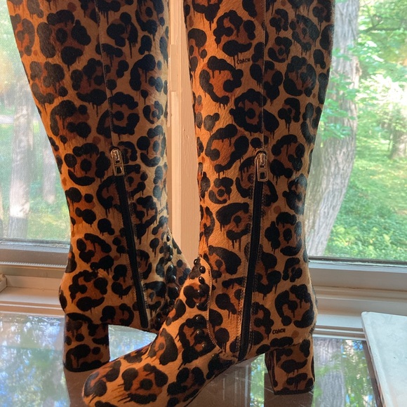 Coach knee high boot - Picture 1 of 14